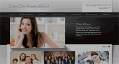 Desktop Screenshot of cubacityfamilydental.com